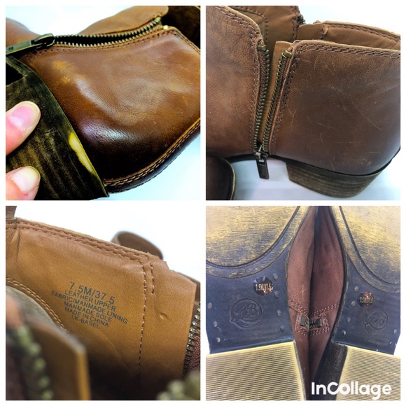 Women's Lucky Brand Basel Bootie size 7.5M - Picture 5 of 8